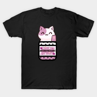 antidepressant cat T-Shirt